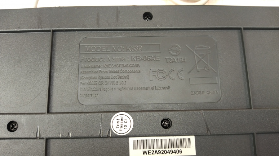 177-051-001 Клавиатура проводная Genius K639 #6