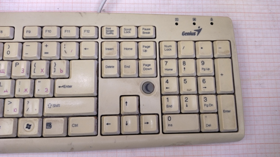 177-051-002 Клавиатура проводная Genius K639 #4