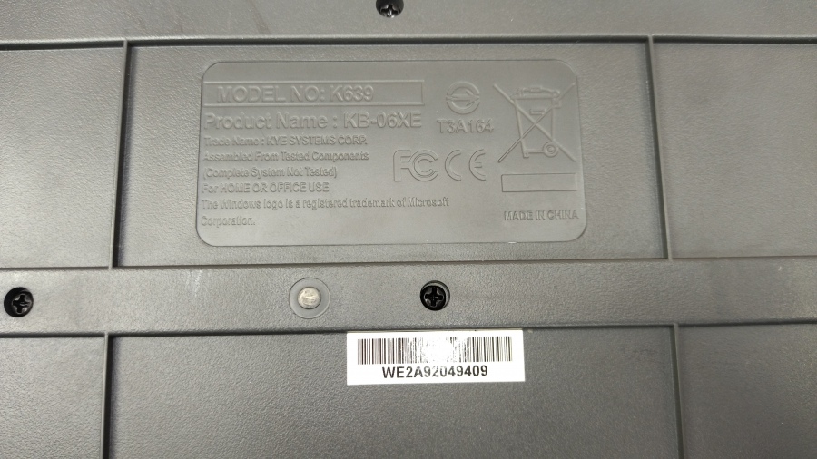 177-051-002 Клавиатура проводная Genius K639 #6