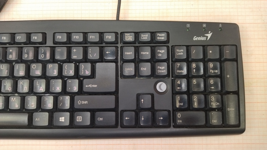 177-051-003 Клавиатура проводная Genius K639 #4