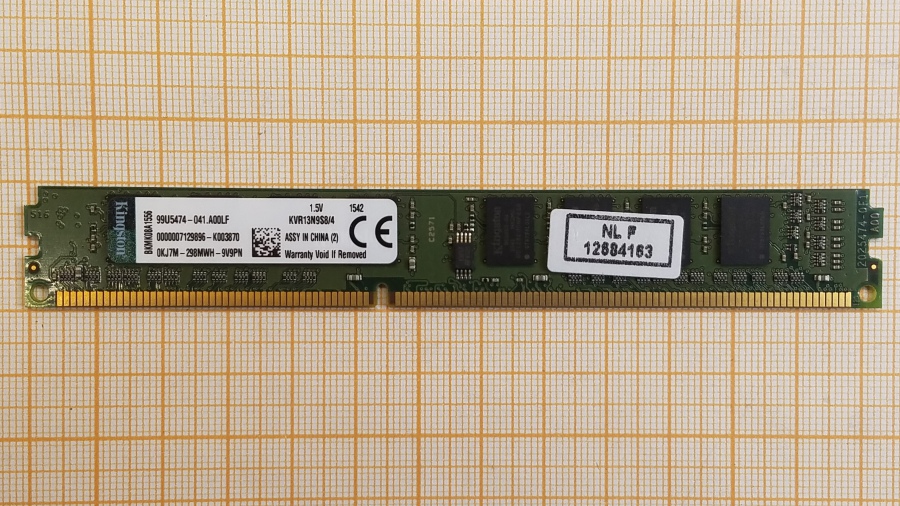 177-053-001 DDR3 1333/1600 DIMM KINGSTON KVR13N9S8/4 #1
