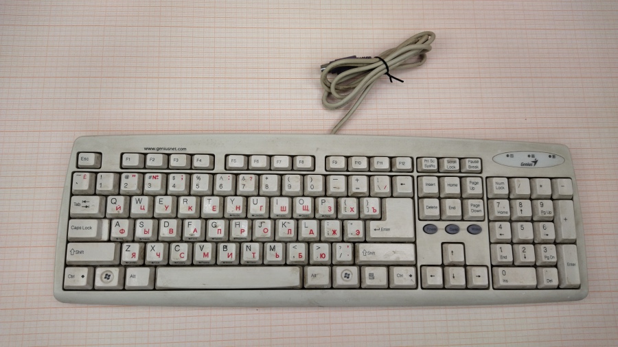 177-057-001 Клавиатура проводная Genius KB-06X #2