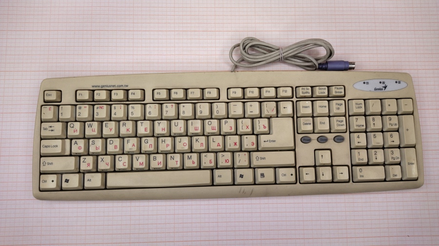 177-057-002 Клавиатура проводная Genius KB-06X #2