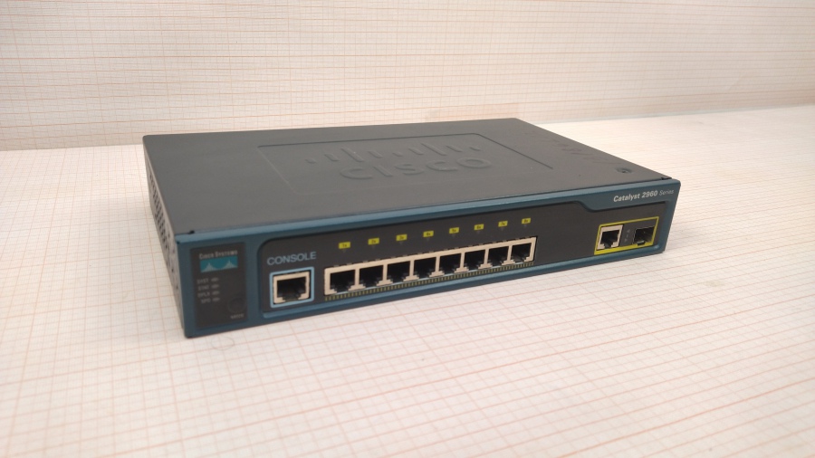 173-140-001 Коммутатор управляемый CISCO WS-C2960G-8TC-L #1