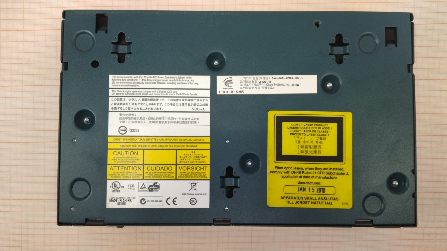 173-140-001 Коммутатор управляемый CISCO WS-C2960G-8TC-L #9