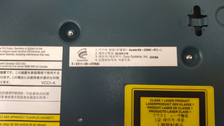 173-140-001 Коммутатор управляемый CISCO WS-C2960G-8TC-L #11