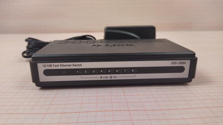 165-254-001 Коммутатор неуправляемый D-LINK DES-1008A #2