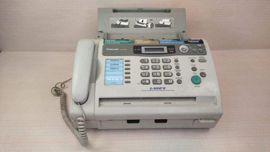 165-257-001 Факс PANASONIC KX-FL403 #2