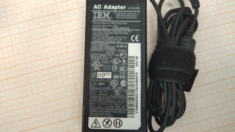 088-266-001 БП для ноутбука IBM 08K8203 #4