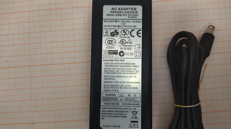 088-269-001 БП для ноутбука AcBel API1AD02 #4