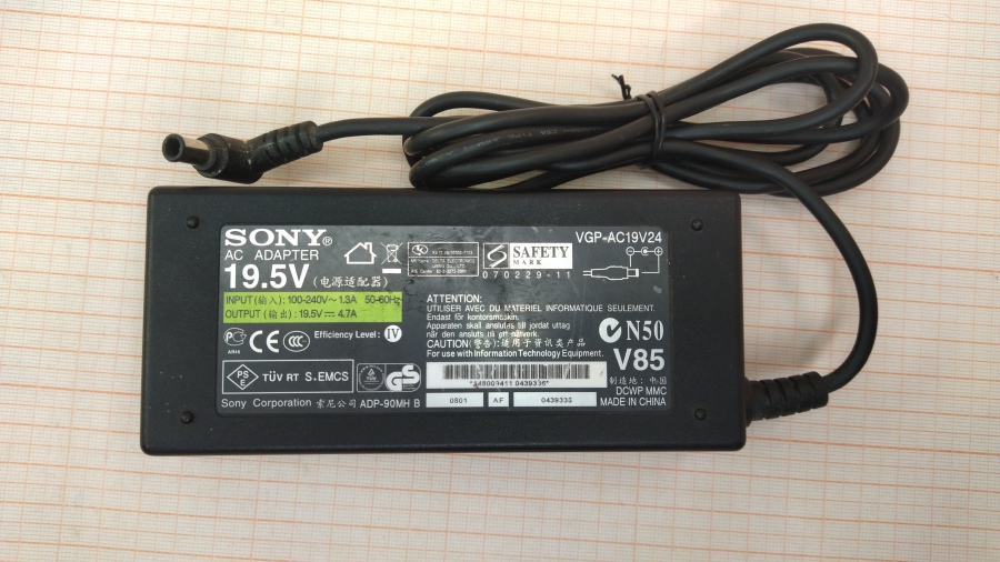 088-127-001 БП для ноутбука SONY VGP-AC19V24 #3