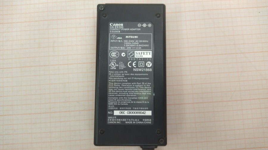 088-280-001 БП для принтера CANON CA-ES100 #3