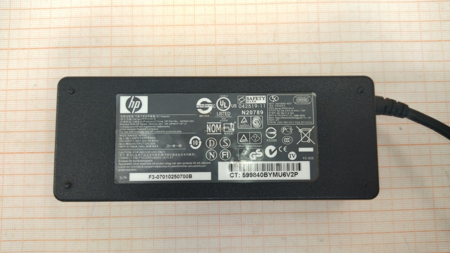 088-096-001 БП для ноутбука HP PPP012H-S #2