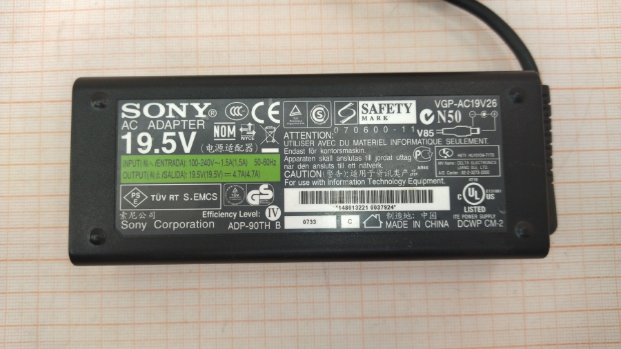 088-118-001 БП для ноутбука SONY VAIO VGP-AC19V26 #3