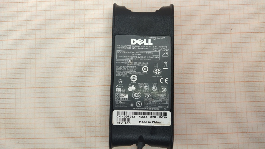 088-318-002 БП для ноутбука DELL LA65NS0-00 #3