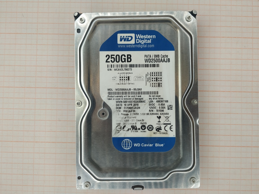 165-266-001 HDD 3.5" IDE Western Digital WD2500AAJB #2