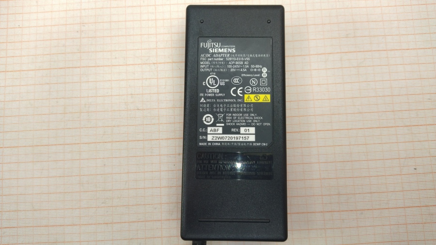 088-126-001 БП для ноутбука FUJITSU-SIEMENS ADP-90SB AD #2