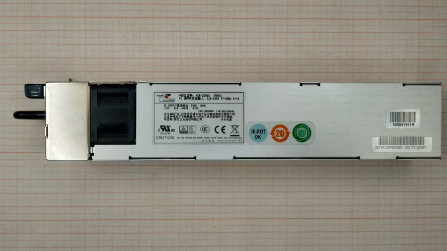 117-009-001 PSU Hot swap EMACS M1R-2500G (ROHS) #2