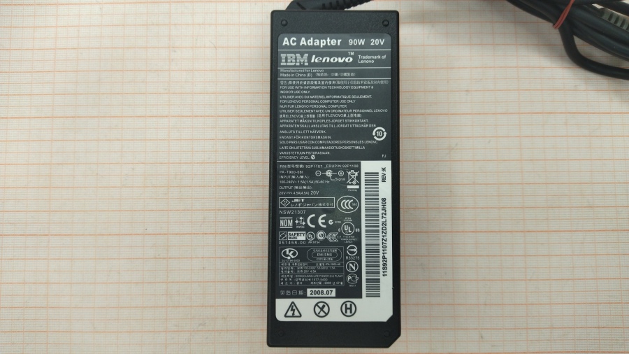 113-064-001 БП для ноутбука LENOVO PA-1900-08I #2