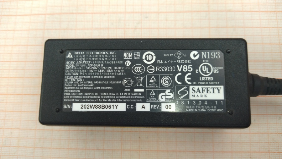 088-141-001 БП для ноутбука DELTA ADP-30JH B #2