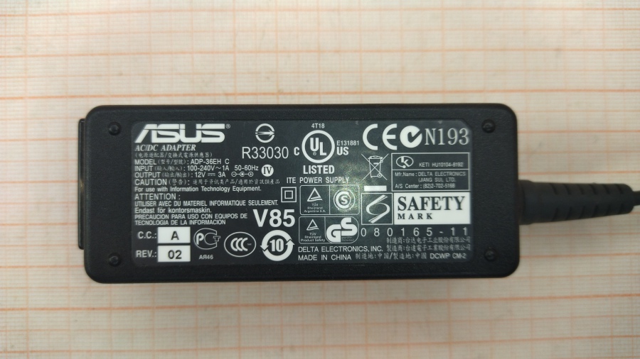 113-062-001 БП для ноутбука ASUS ADP-36EH C #2