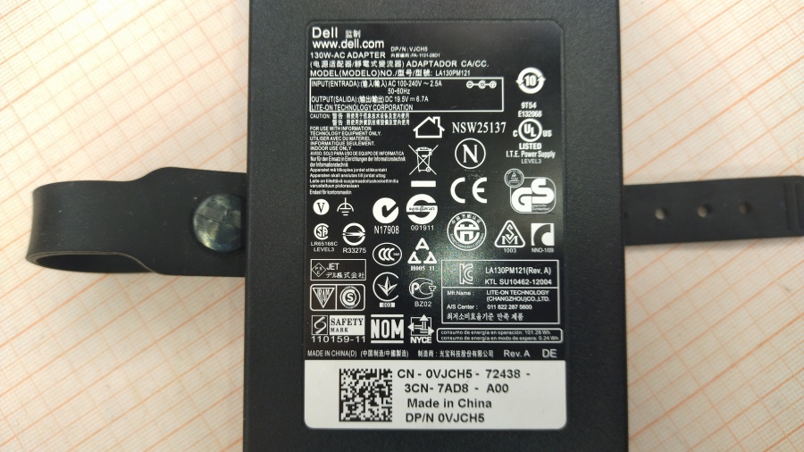 113-069-001 БП для ноутбука DELL LA130PM121 #3