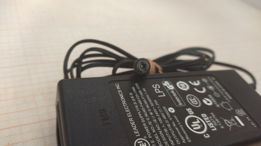 113-071-001 БП для роутера Leader Electronics Inc NU60-F480125-I1NN #7