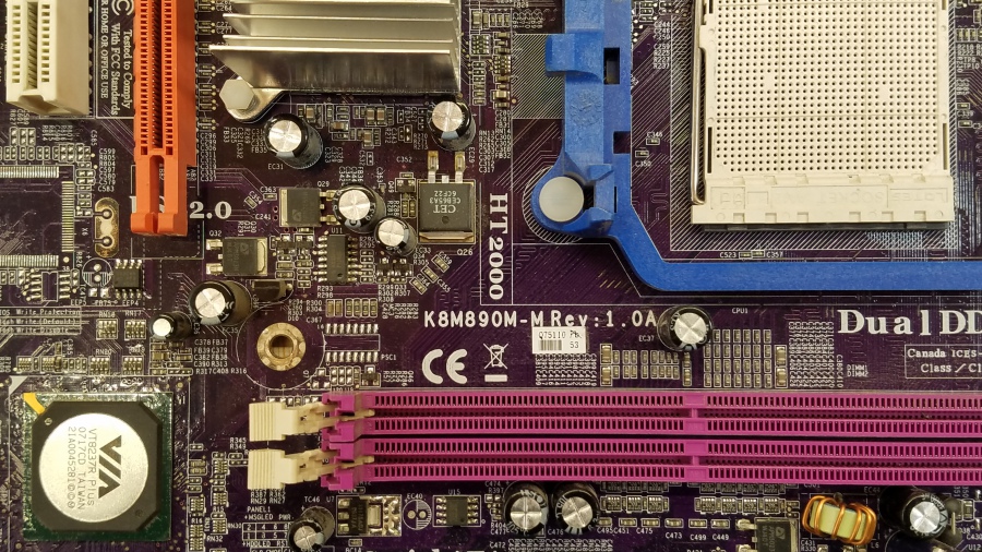 165-274-001 MB Socket AM2 ELITEGROUP K8M890M-M #3