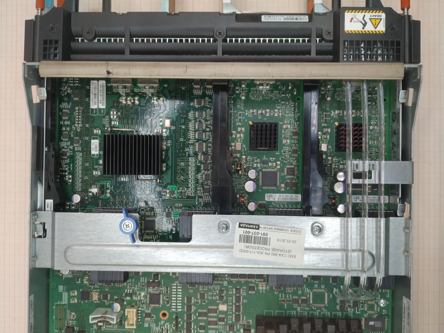 091-037-001 Контроллер СХД Cache Memory Board EMC CX4-960 PN 303-117-000D (STORAGE PROCESSOR) #4