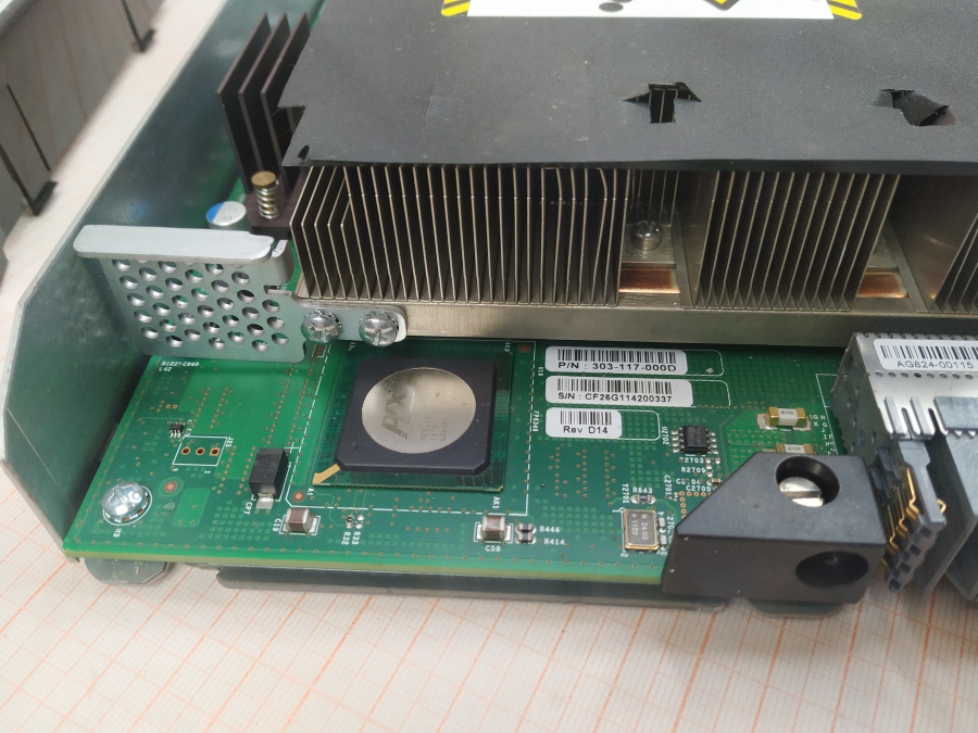 091-037-001 Контроллер СХД Cache Memory Board EMC CX4-960 PN 303-117-000D (STORAGE PROCESSOR) #6