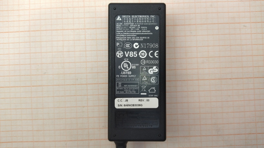 088-353-001 БП для ноутбука DELTA ADP-65JH BB #2