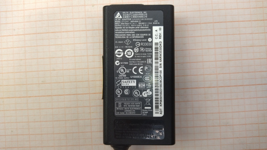 088-354-001 БП для ноутбука DELTA ADP-65VH D #2