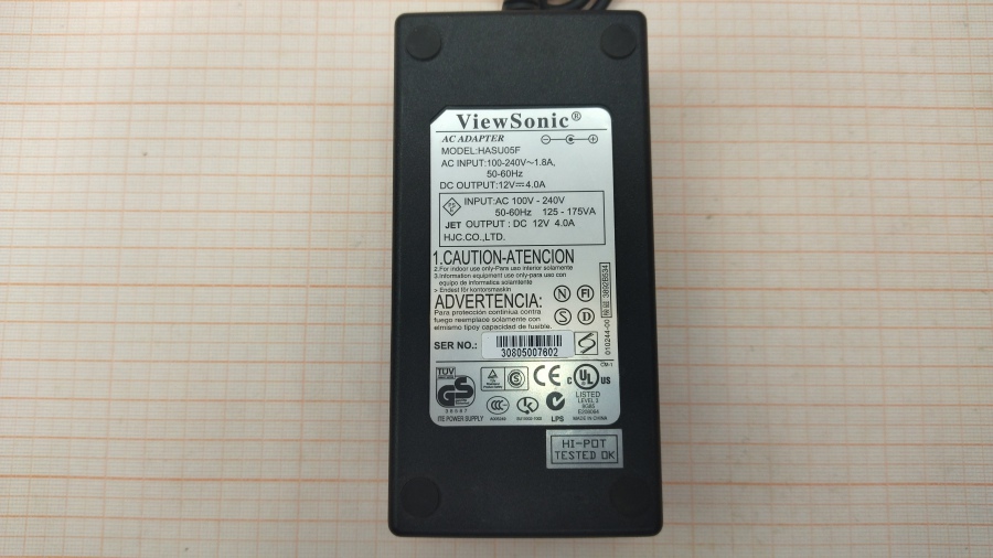 088-361-001 БП для мониторов VIEWSONIC HASU05F #2