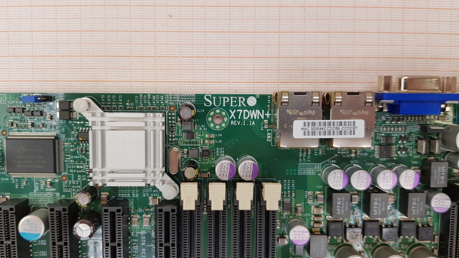 139-162-001 MB LGA 771 SuperMicro X7DWN+ #6