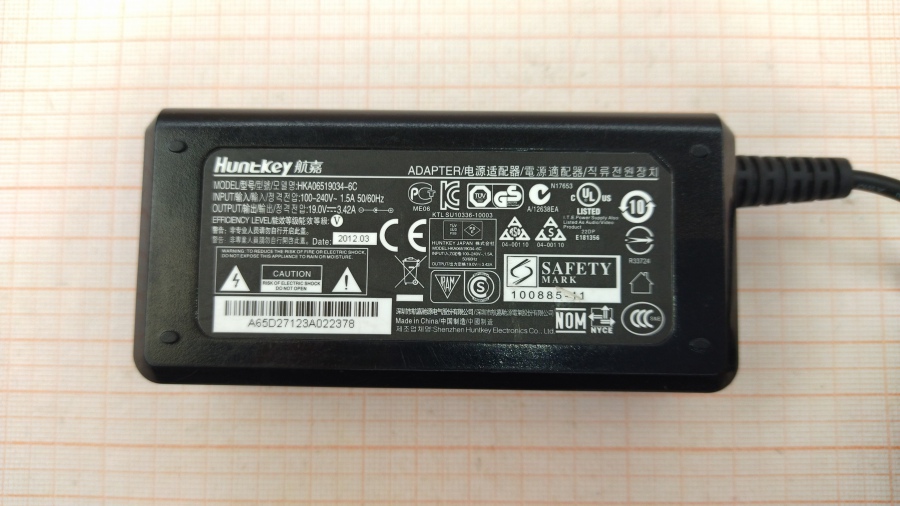 088-369-001 БП для ноутбука HuntKey HKA06519034-6C #2