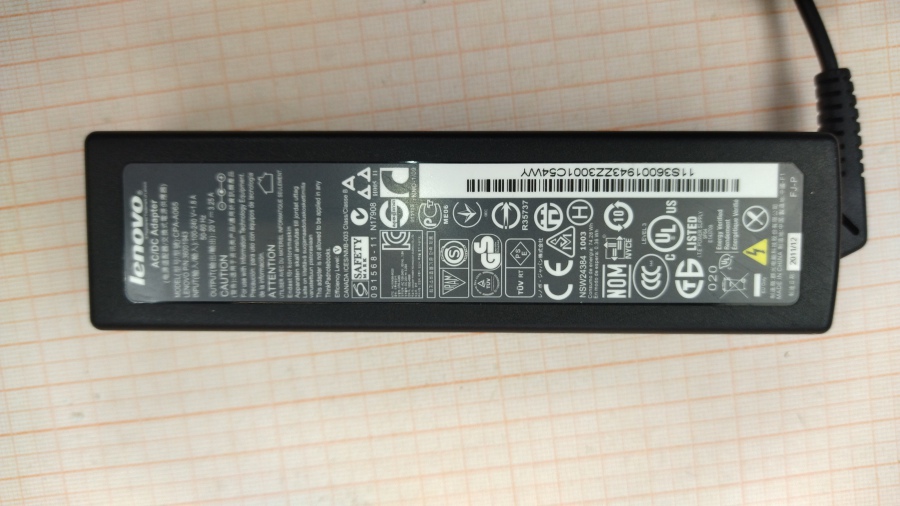 088-302-002 БП для ноутбука LENOVO CPA-A065 #2