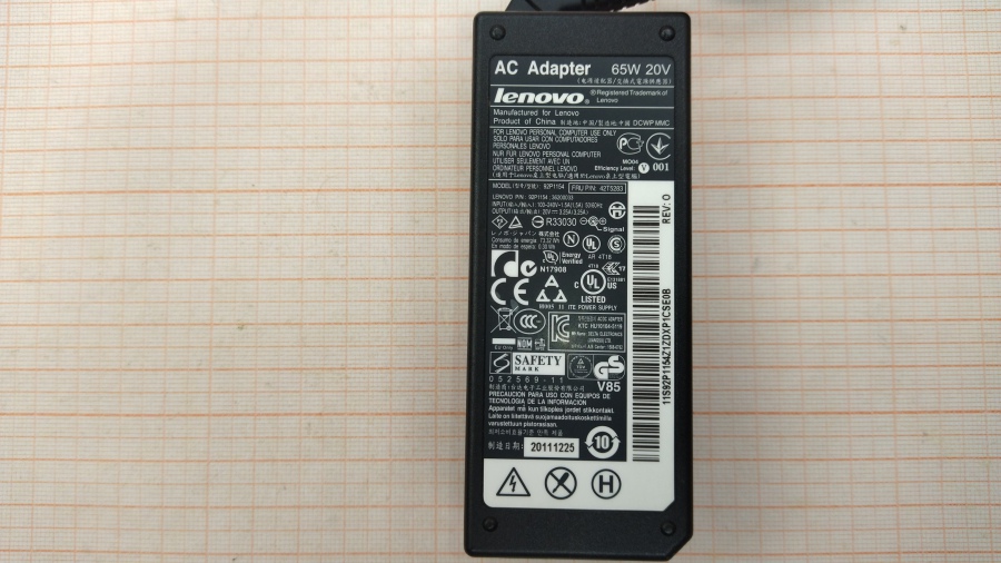 088-371-001 БП для ноутбука LENOVO 92P1154 #2