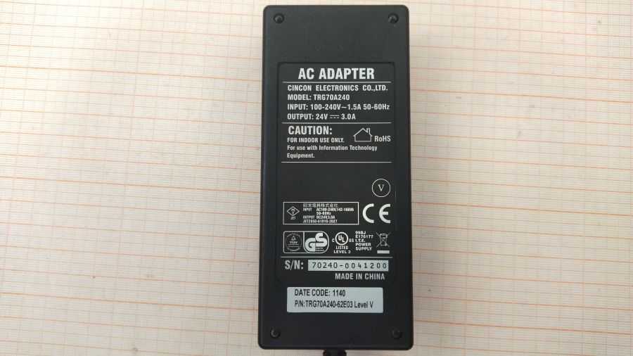 123-010-001 БП внешний для коммутатора CINCON TRG70A240 #2