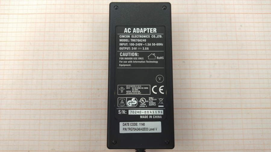 123-010-002 БП внешний для коммутатора CINCON TRG70A240 #2