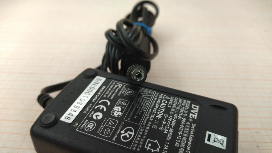 088-382-001 БП для мониторов DVE DSA-0421S-12 3 30 #6