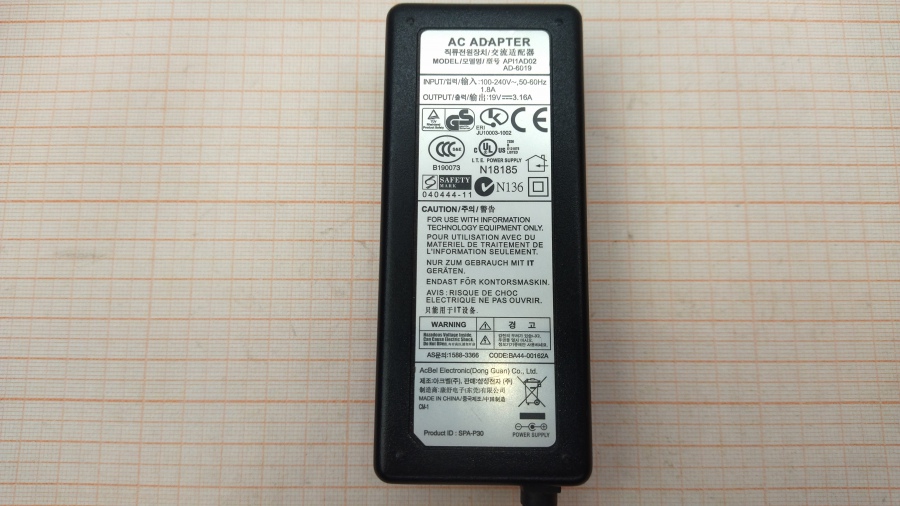 088-269-002 БП для ноутбука AcBel API1AD02 #2