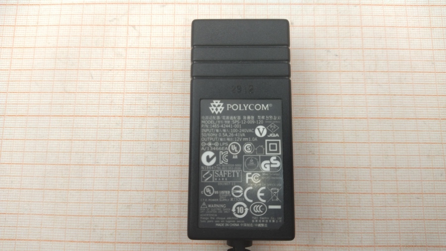088-392-001 БП для IP телефона Polycom  SPS-12-009-120 #2