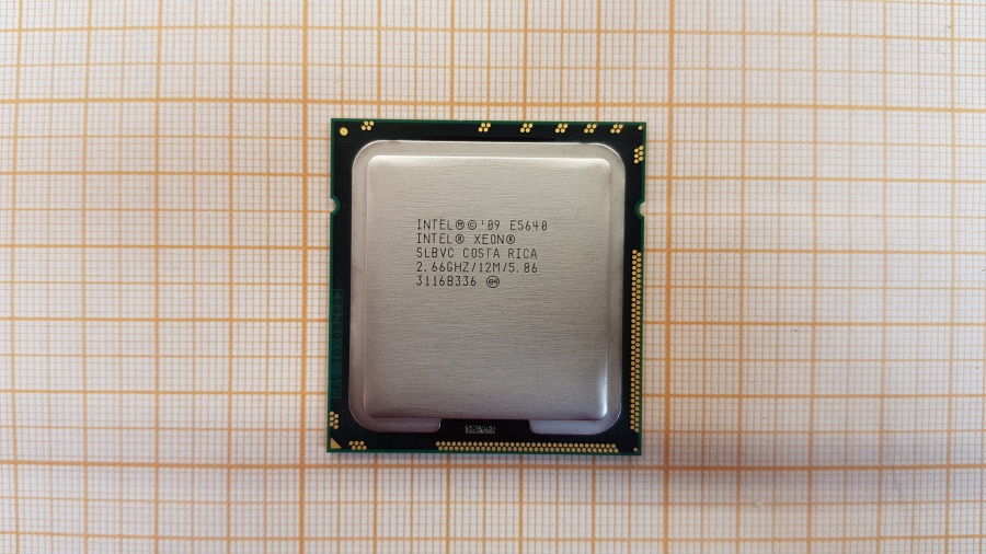 139-171-001 CPU Socket <1366> INTEL XEON E5640 #1