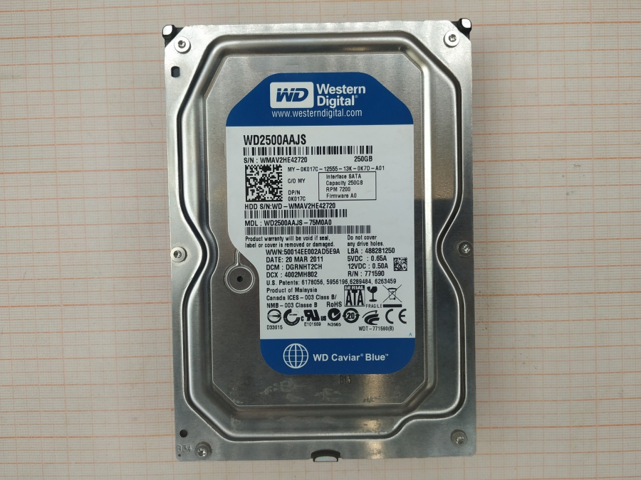 173-152-001 HDD 3.5" SATA Western Digital WD2500AAJS #2