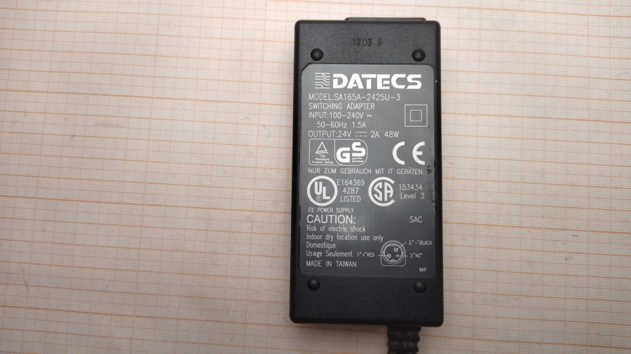088-398-001 БП для ККМ Datecs SA165A-2425U-3 #2