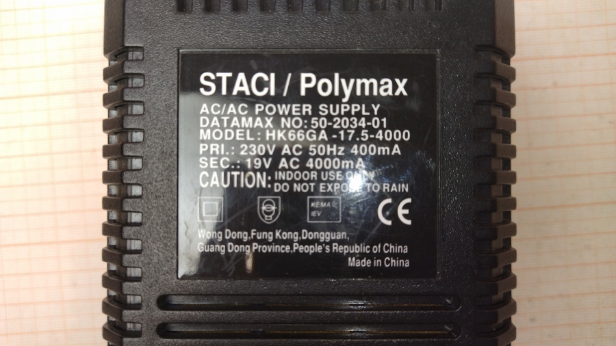 088-401-001 БП для термопринтера Datamax HK66GA-17.5-4000 #3