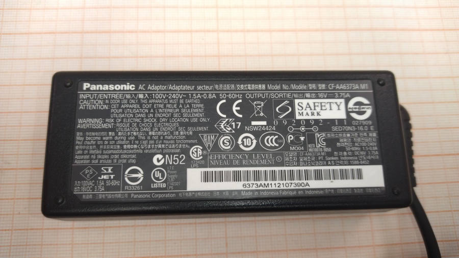 088-405-001 БП для ноутбука PANASONIC CF-AA6373A M1 #2
