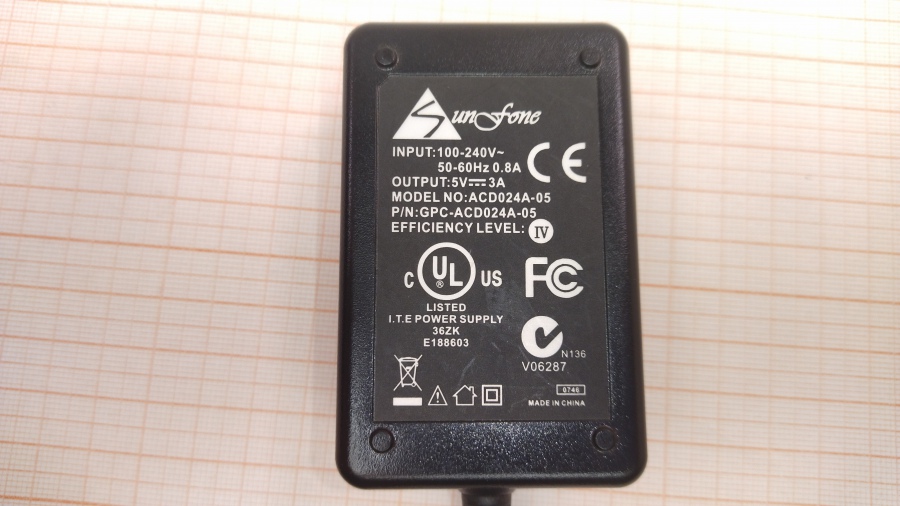 088-411-001 БП для роутера SunFone ACD024A-05 #2