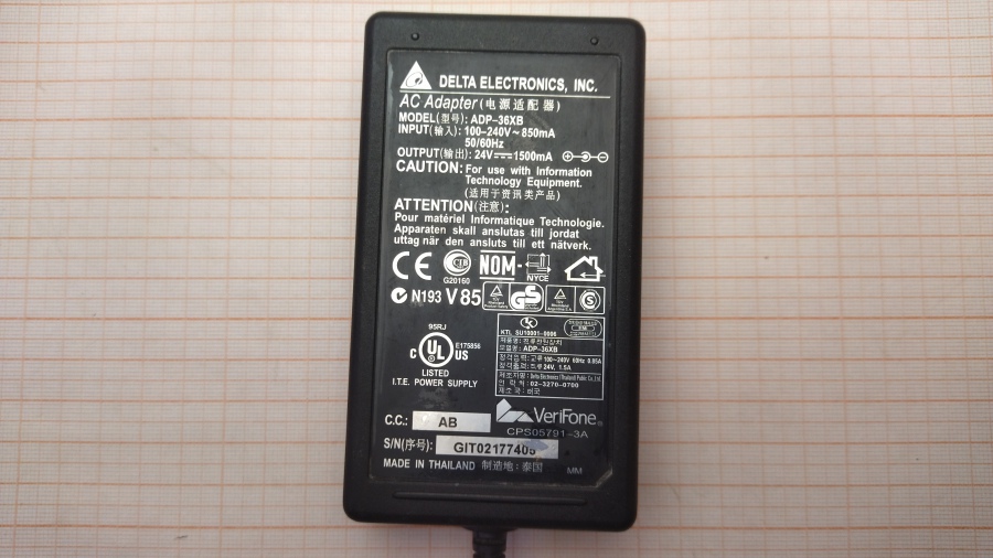 064-034-001 БП для ККМ VERIFONE ADP-36XB #2