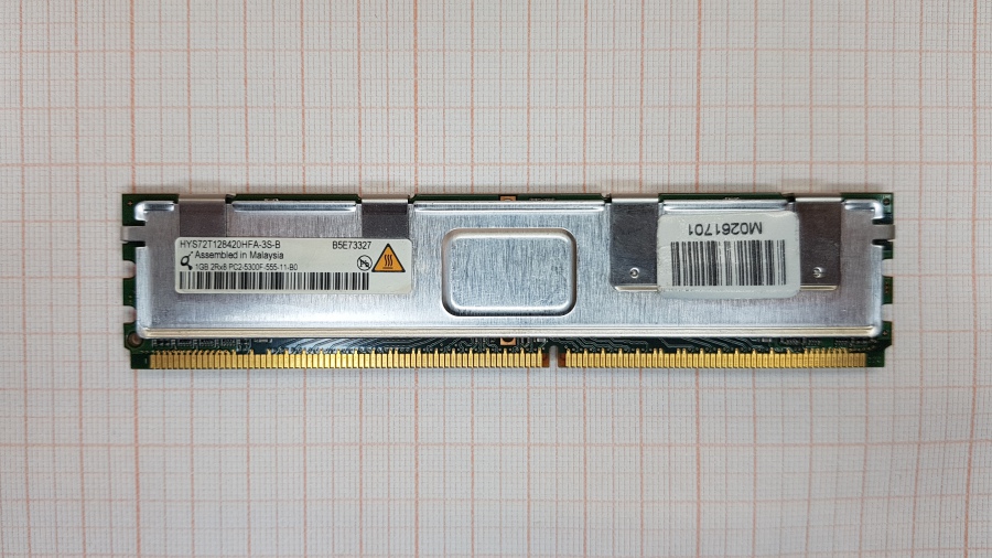 173-158-001 DDR2 FB-DIMM Qimonda HYS72T128420HFA-3S-B #1